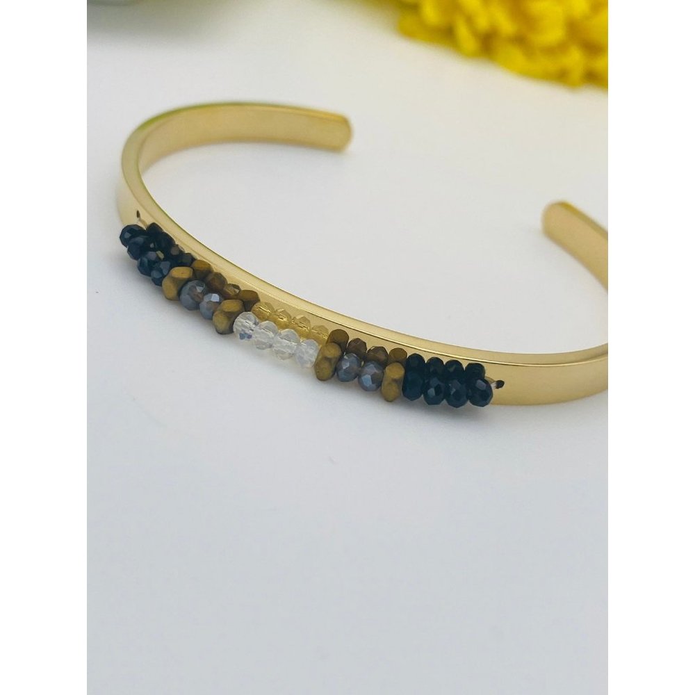 Joycuff beaded boho bangle - Picture 4 of 10